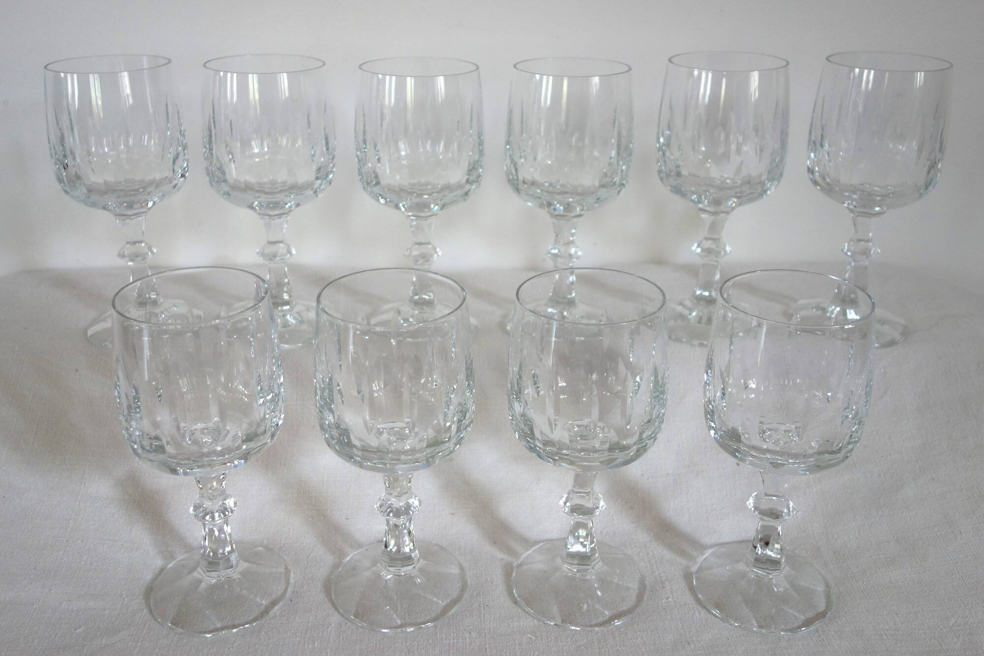 10 Tarentula glasses in crystal by Schott Zwiesel