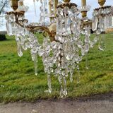 19th century crystal chandelier