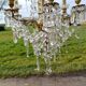 19th century crystal chandelier