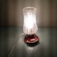 Vintage bedside lamp, tulip glass, 60s-70s