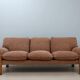 Mobil girgi 3-seater walnut sofa 1970s