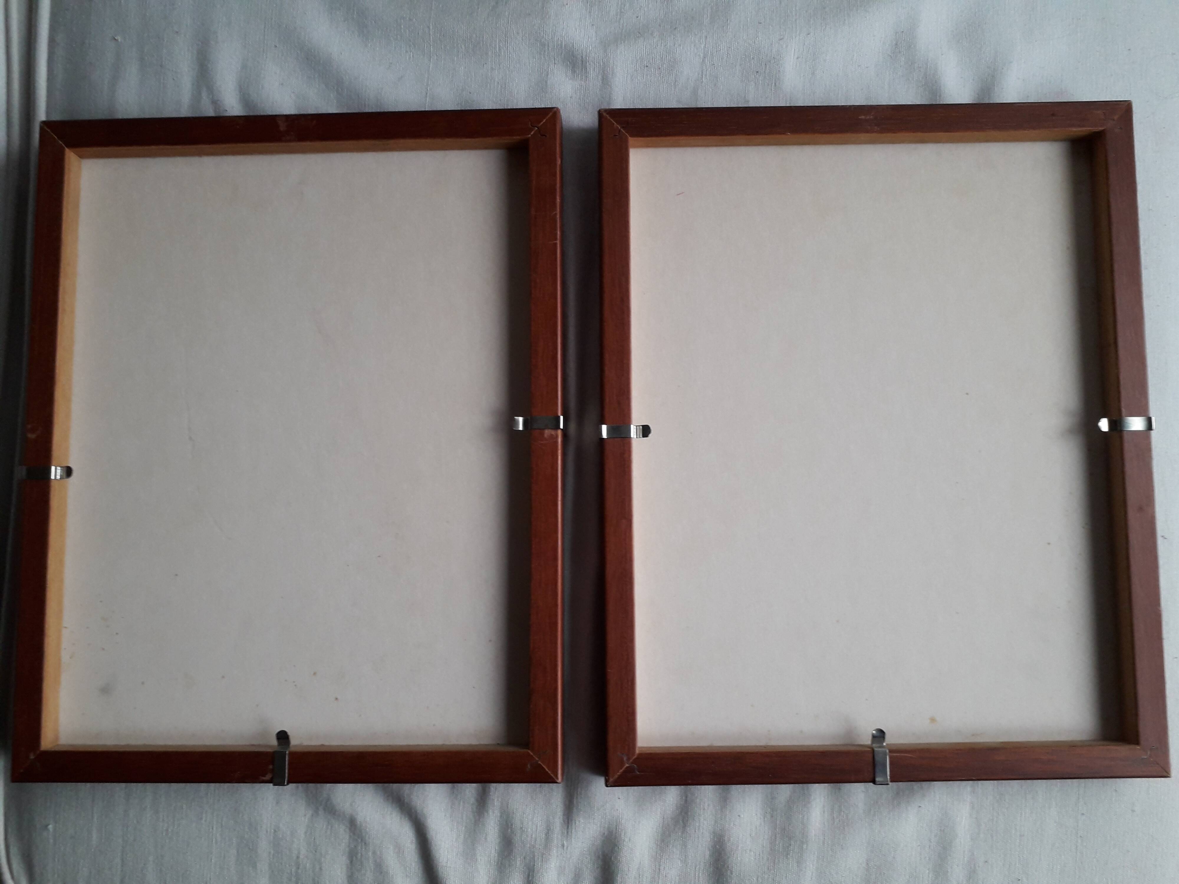 1 lot de 2 illustrations très originales signées Baudry