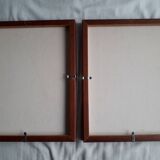 1 set of 2 very original illustrations signed Baudry