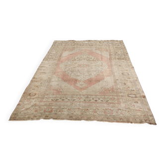 Oushak Turkish Floral Rug-823
