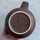 Vintage Arabia Ruska Bowl with handle, sauciere, Ulla Procopé, Finland, brown Scandinavian ceramics