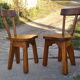 Brutalist style chairs