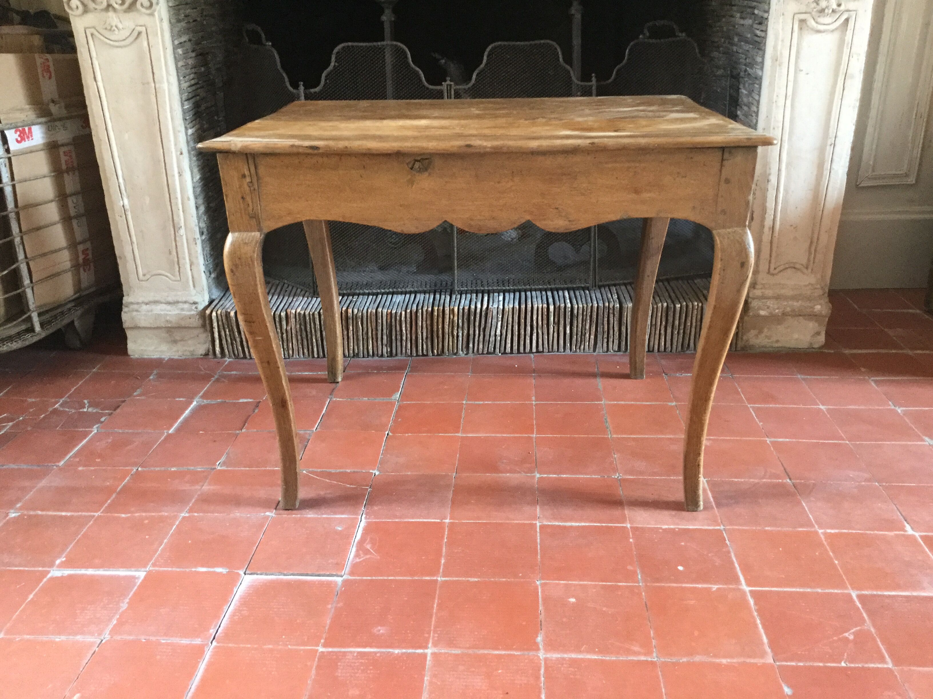 Old oak coffee table