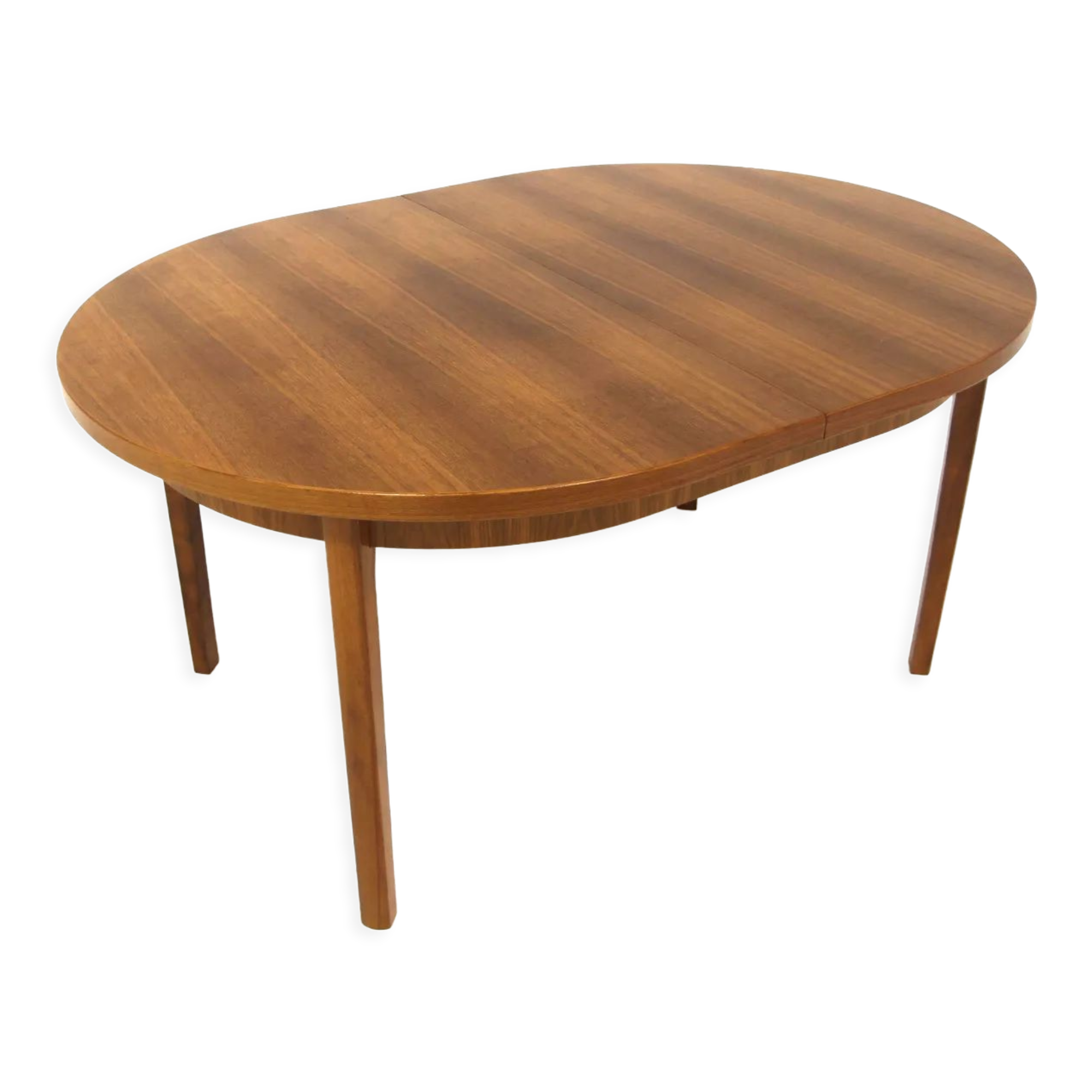 Scandinavian walnut dining table, Sweden, 1960