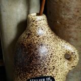Single-flower vase, ceramic bottle by Max Idlas