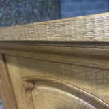 Meuble bas en chêne massif clair, 1940