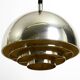 Mid Century ceiling lamp by the Vereinigte Werkstätten silver-plated