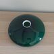 Vintage suspension lamp in emerald green opaline