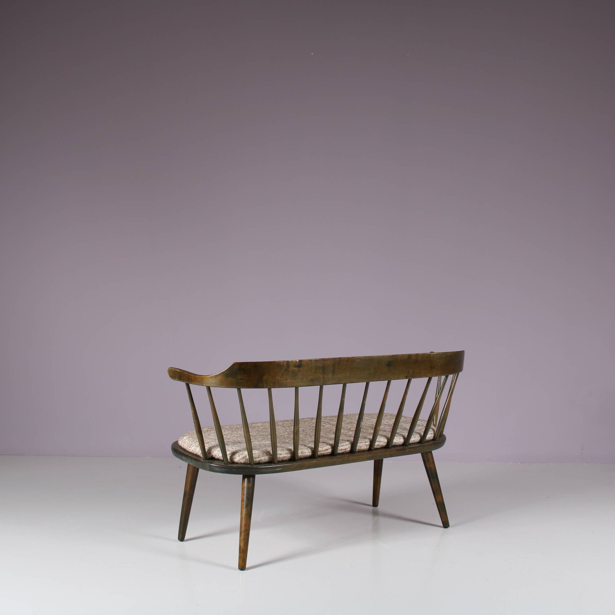 1950s Yngve Ekstrom Bench for Småland, Sweden