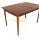 Table de salle à manger "portefeuille" en teck, Suède, 1960