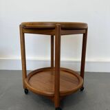 Serving trolley in teak with removable trays from Sika Møbler, 1960s