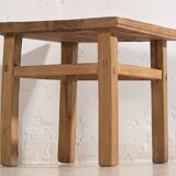Antique square coffee table (c.1900) #6