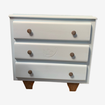 Commode bleu ciel