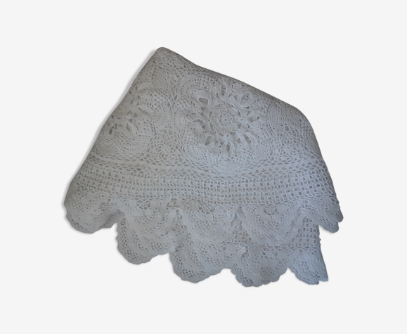 Vintage crochet tablecloth