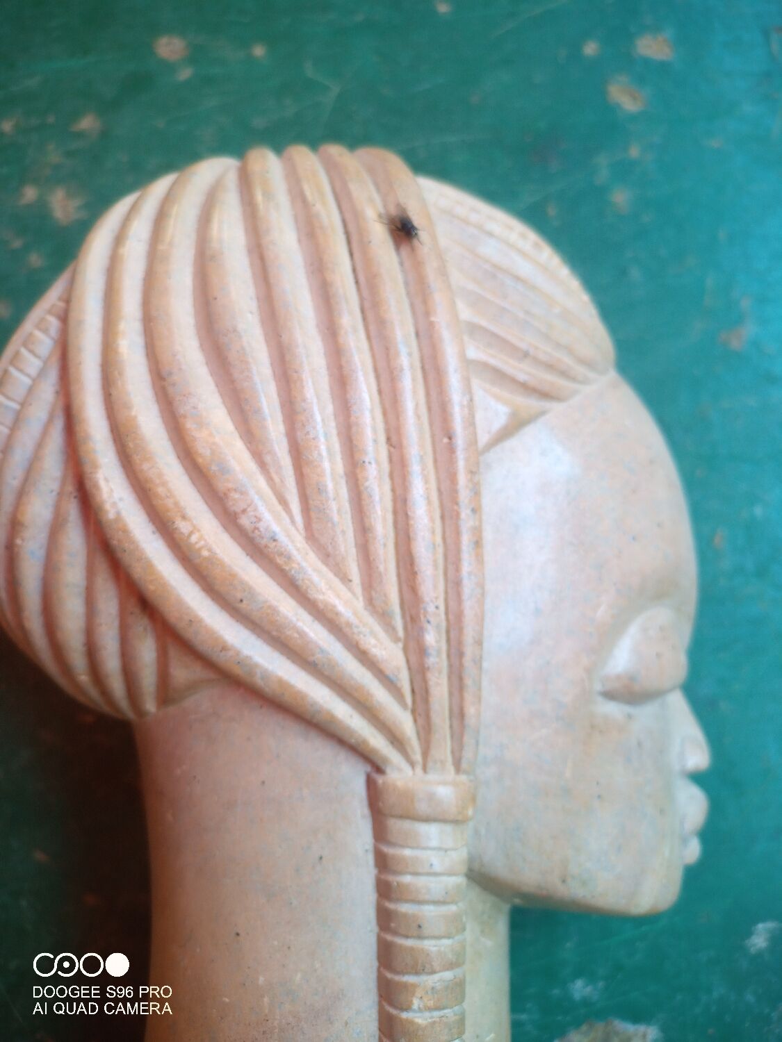 African stone statue