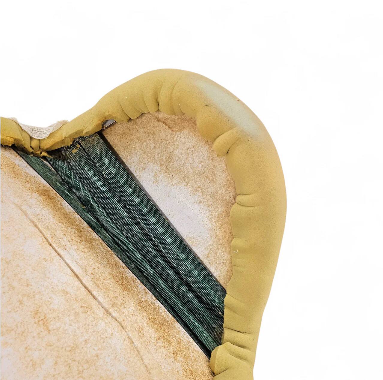 Tongue F577 lounge chair by Pierre Paulin for Artifort / iron frame / 1970s / vintage condition / first edition