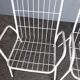 Pair 2 chairs / chairs Emu Rio metal vintage time 1960