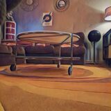 Coffee table by Ehlen Johansson for Ikea, 80s/90s