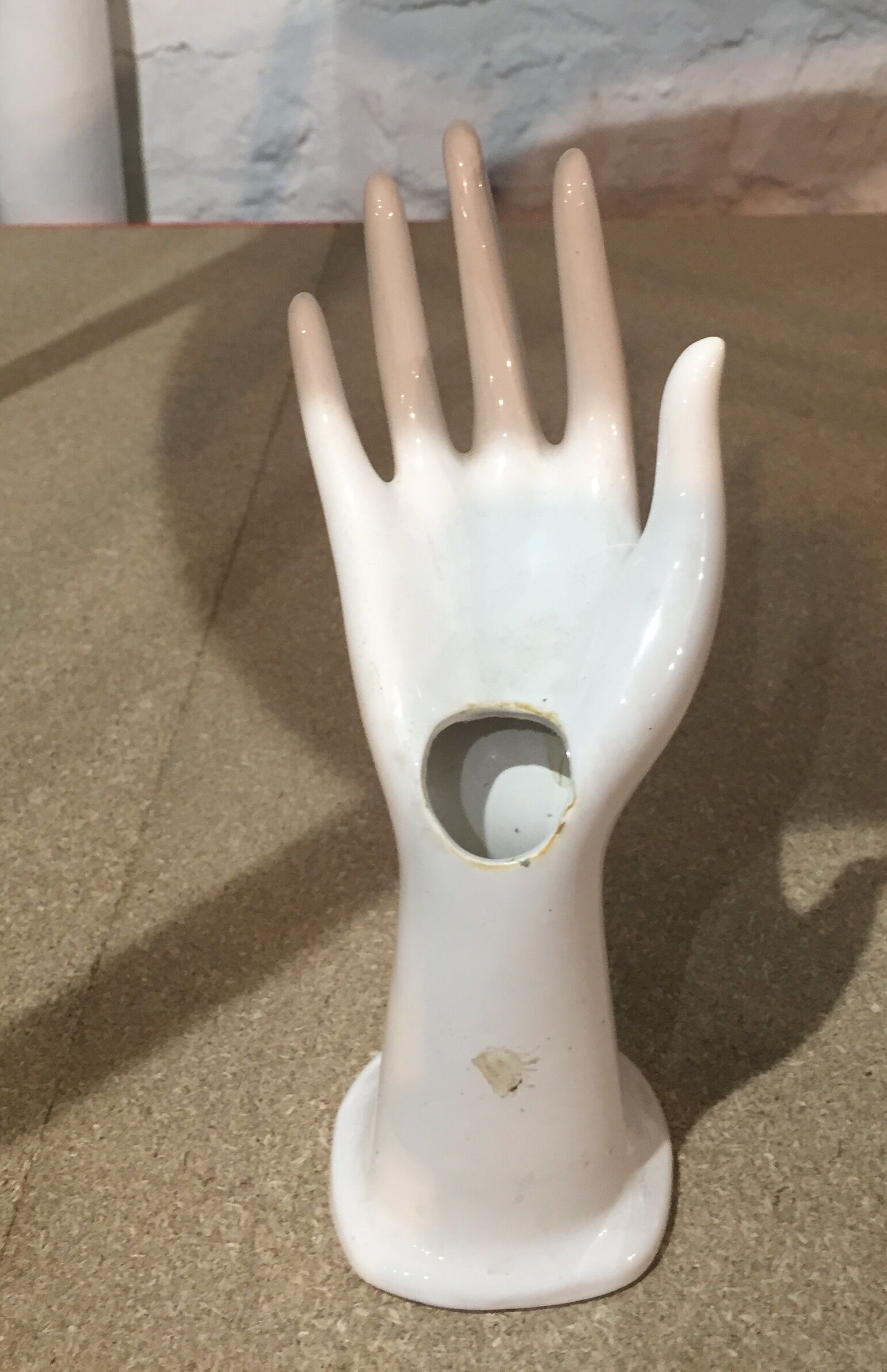 Ceramic hand