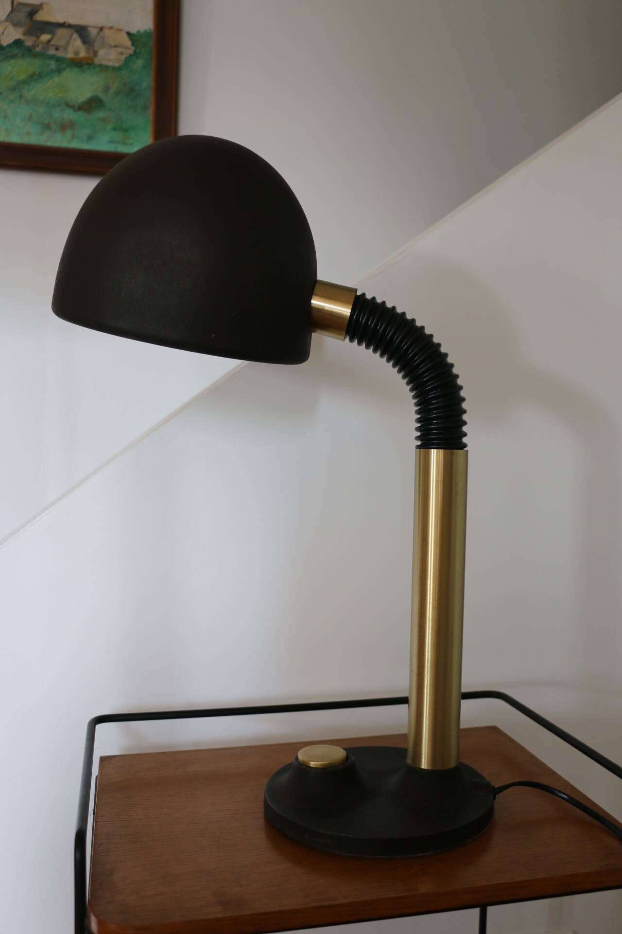 Hillebrand metal brass lamp