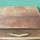 Pair of bedside tables, 1950s, compass legs