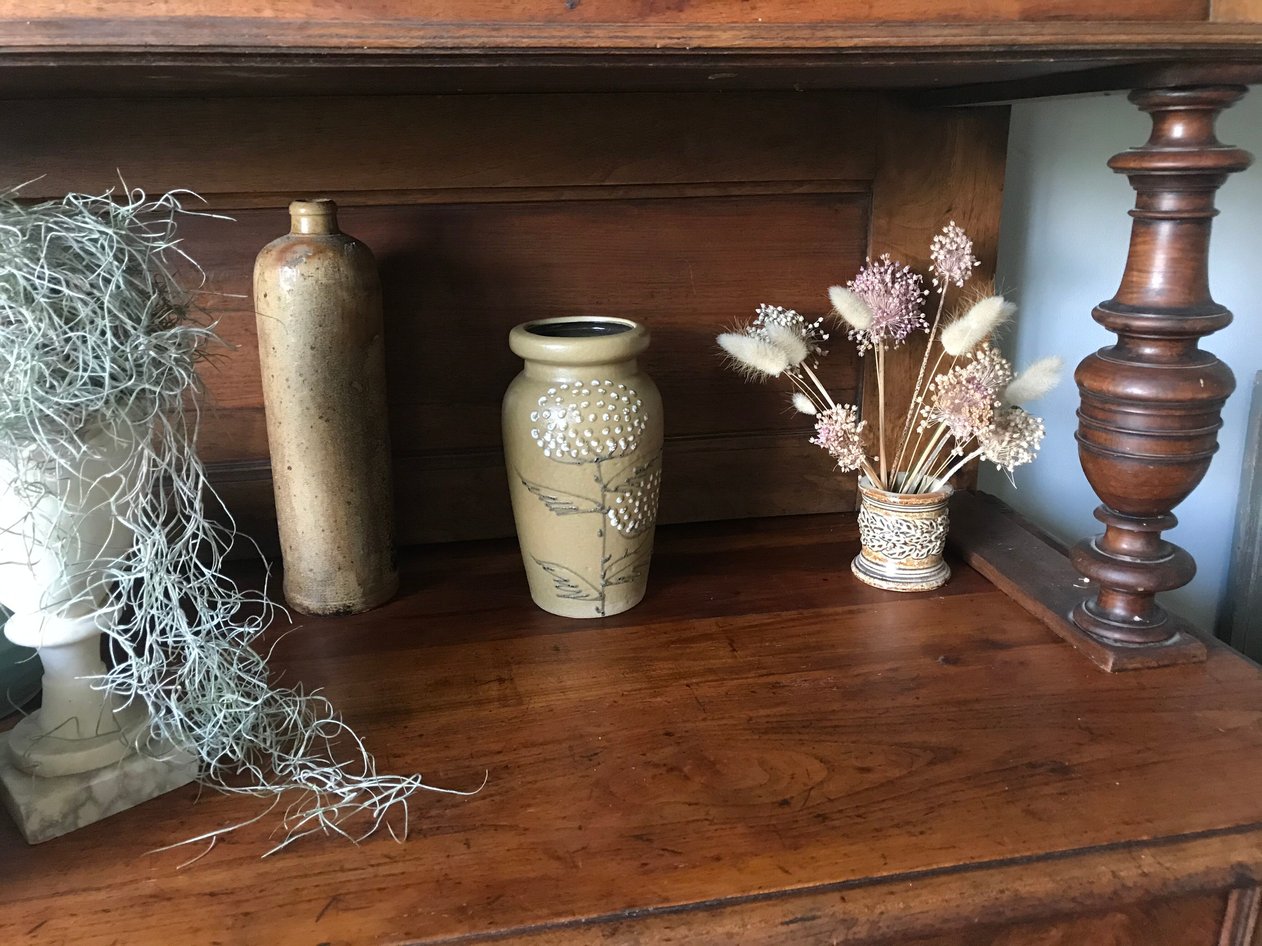 Vintage Austria sandstone vase