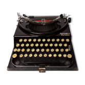 Revised Remington Portable Typewriter and New Ribbon