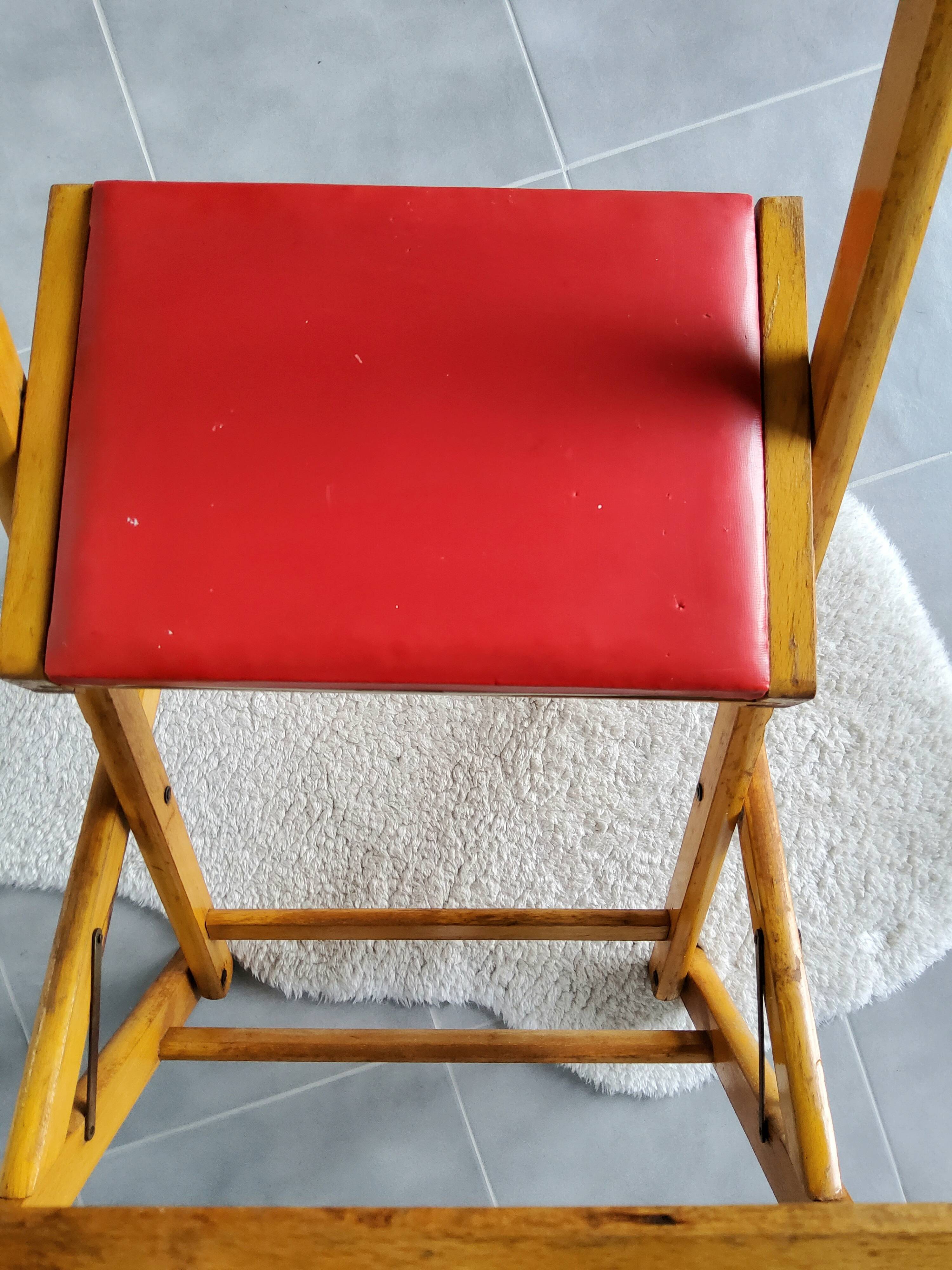 1950s folding school desk