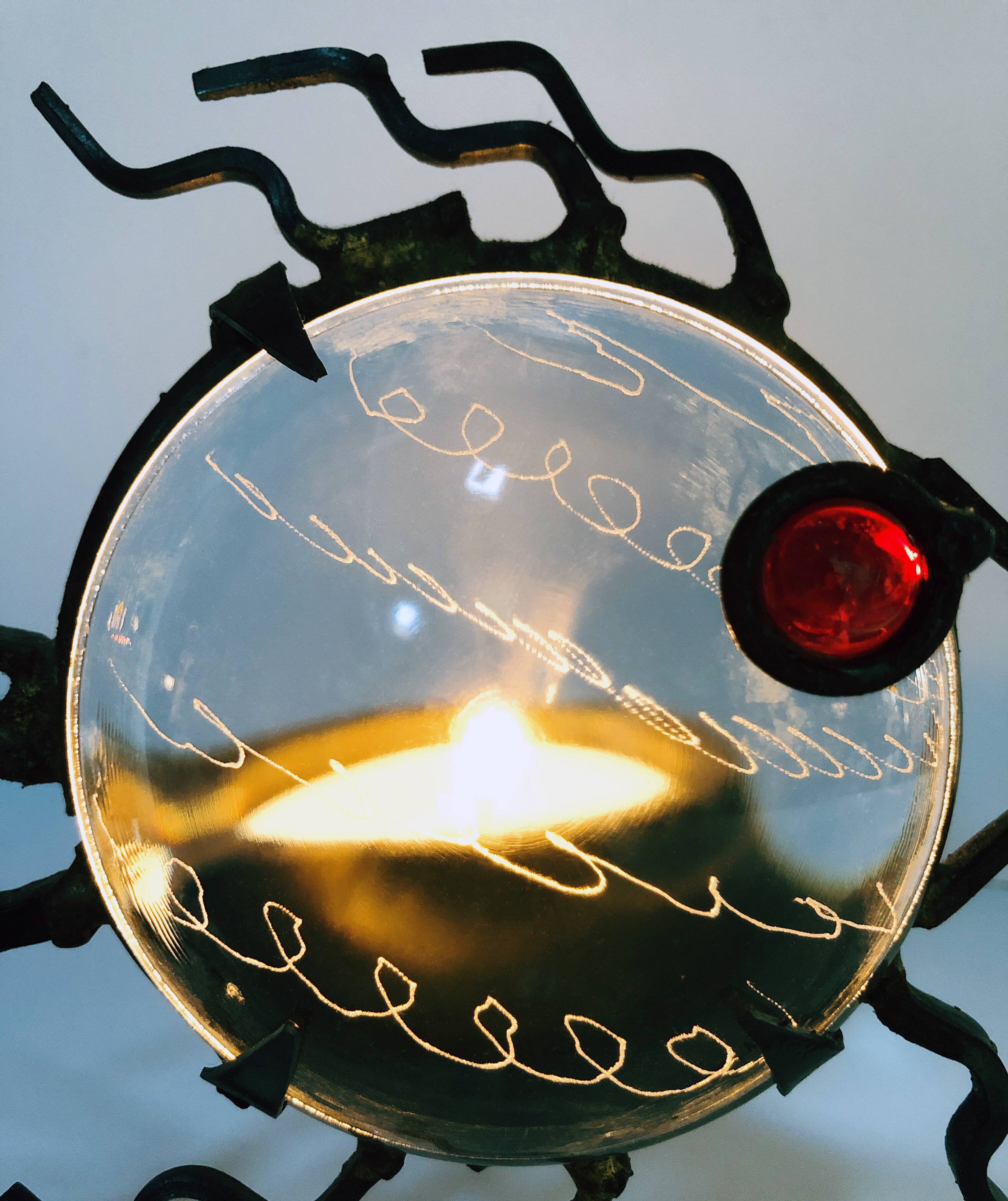 Candle Holder Sculpture • “Fish Eye” • Mark Brazier-Jones • Avant-Scène • 1990