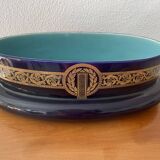 Art Nouveau style planter, Sarreguemines ceramic