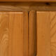 Solid Elm & Brass Sideboard by Romanutti, Italy, 1970s
