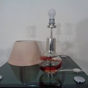 Italian Glass Floor Lamp, 1970s