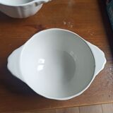 White faience bowls from Gien