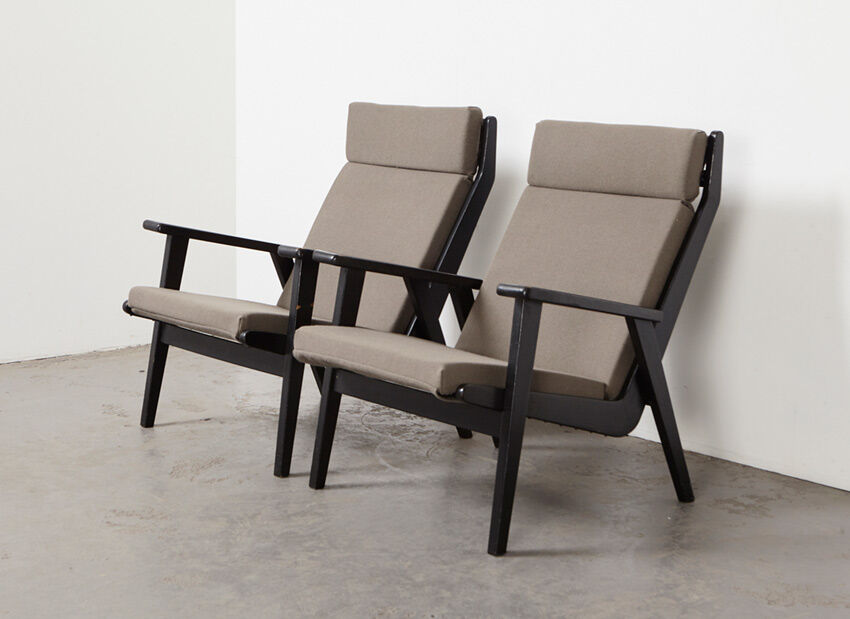 Pair of 1611 armchairs by Rob Parry for Gelderland 1952