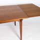 Dining table in teak with extentions of danish design from the 1960s.