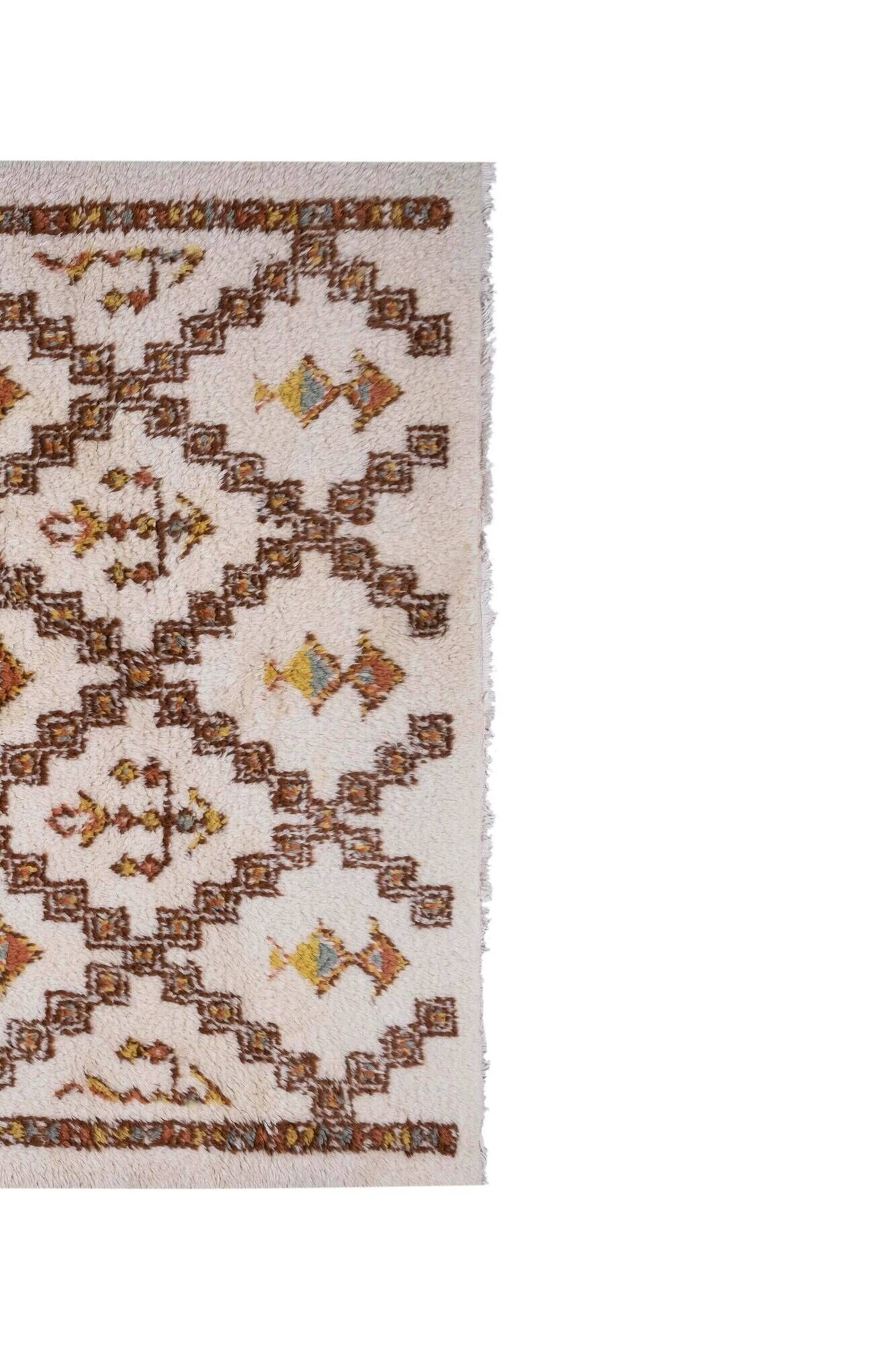 Vintage Turkish rug handmade 168x237 cm