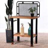 Industrial bar table, high garden table, console, work table