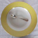 French vintage Orchies serving plate from  Moulin des Loups