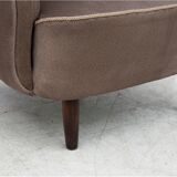 Fauteuil gris, Europe du Nord, années 1950