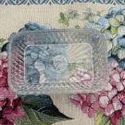 Vintage Duralex butter dish