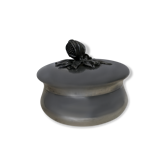 Round metal box