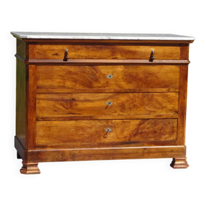 Commode en noyer de style