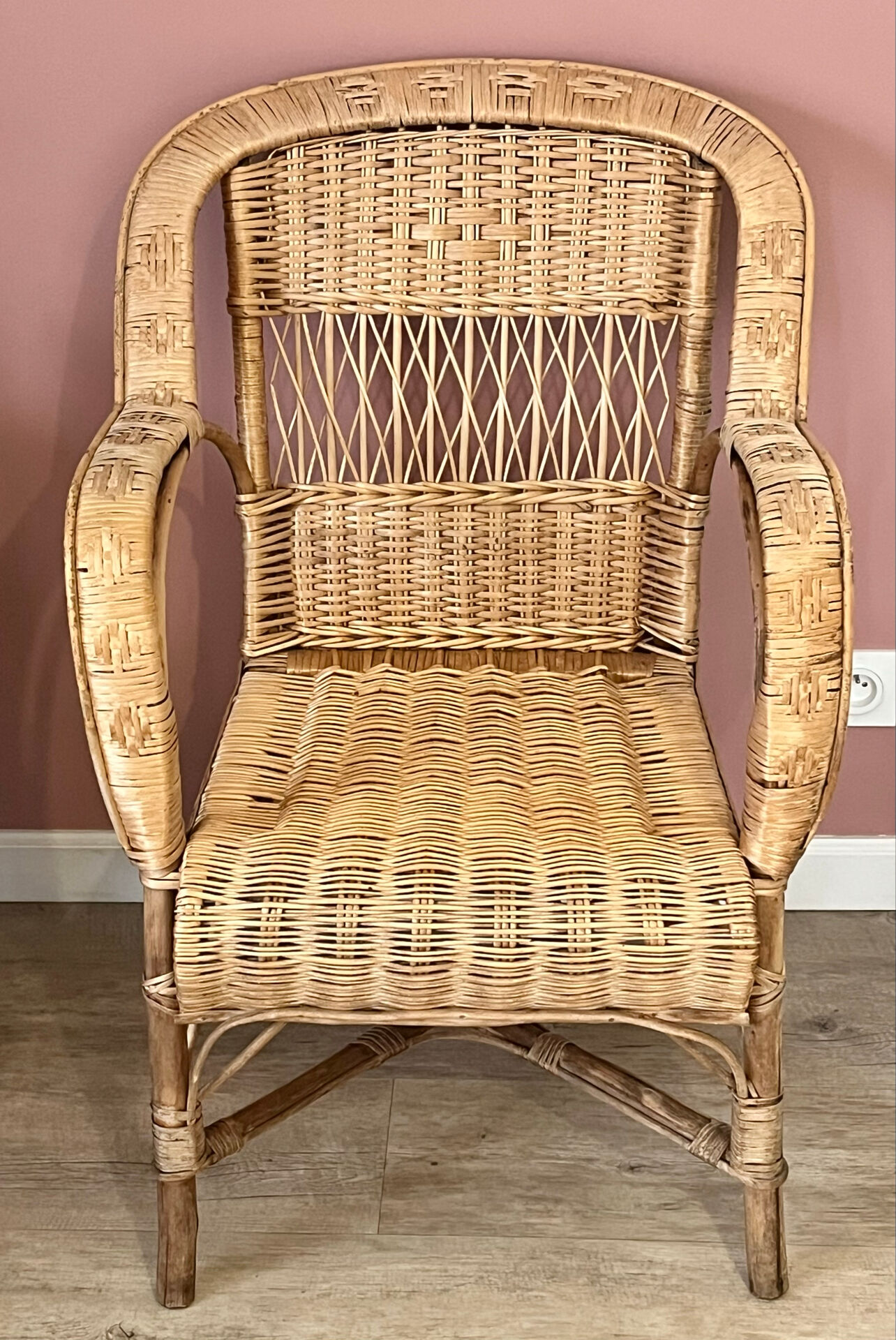 Fauteuil en rotin 