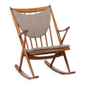 Rocking chair by Frank Reenskaug for Bramin, Denmark, 1960s