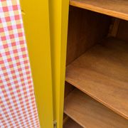Buffet parisien art déco ocre jaune