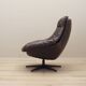 Leather swivel armchair, Danish design, 1960s, designer: H.W. Klein, manufacture: Bramin